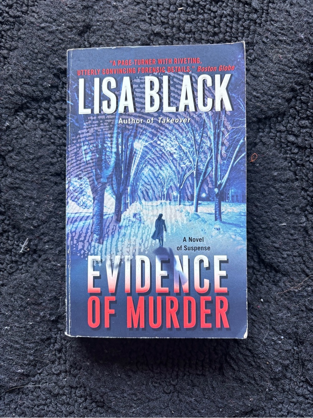 Lisa Black Evidence of Murder: A Novel of Suspense 2010 Mass Market